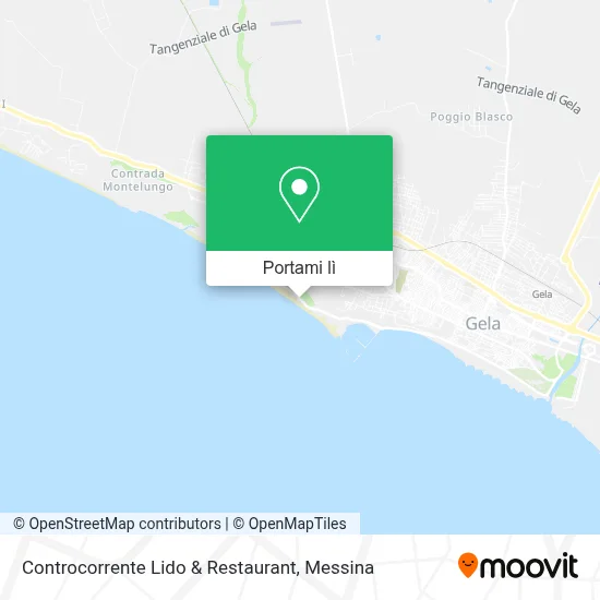 Mappa Controcorrente Lido & Restaurant