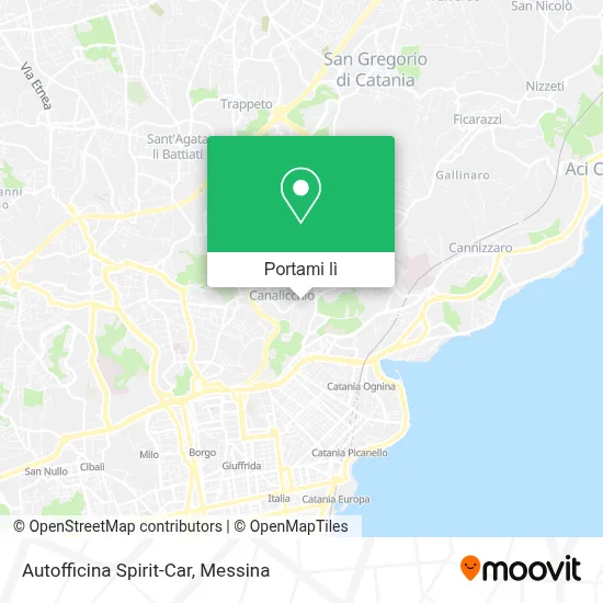 Mappa Autofficina Spirit-Car