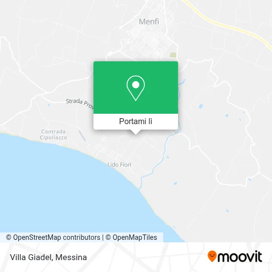 Mappa Villa Giadel