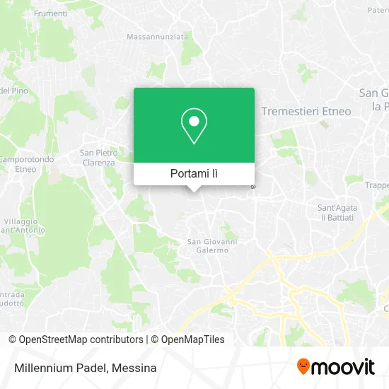 Mappa Millennium Padel