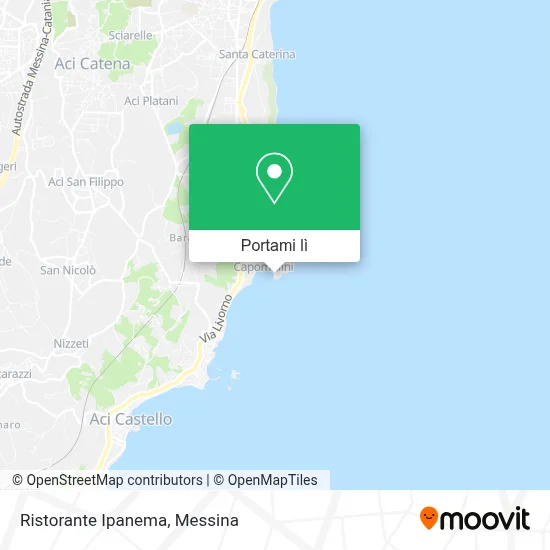 Mappa Ristorante Ipanema