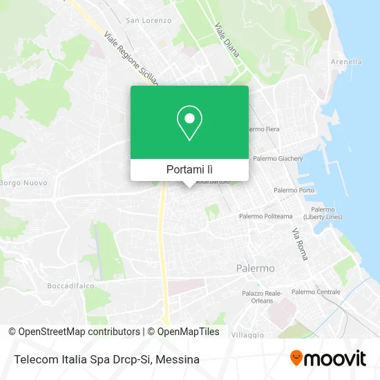Mappa Telecom Italia Spa Drcp-Si
