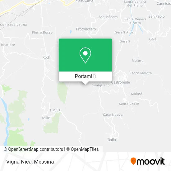 Mappa Vigna Nica