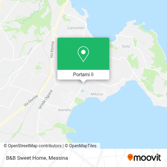 Mappa B&B Sweet Home