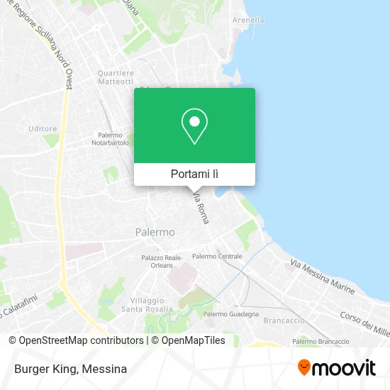 Mappa Burger King