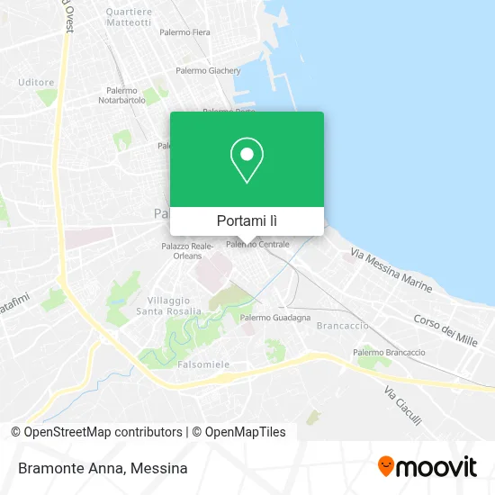 Mappa Bramonte Anna