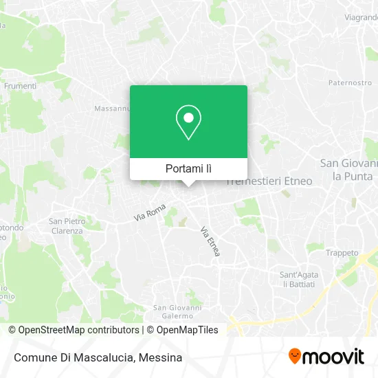 Mappa Comune Di Mascalucia
