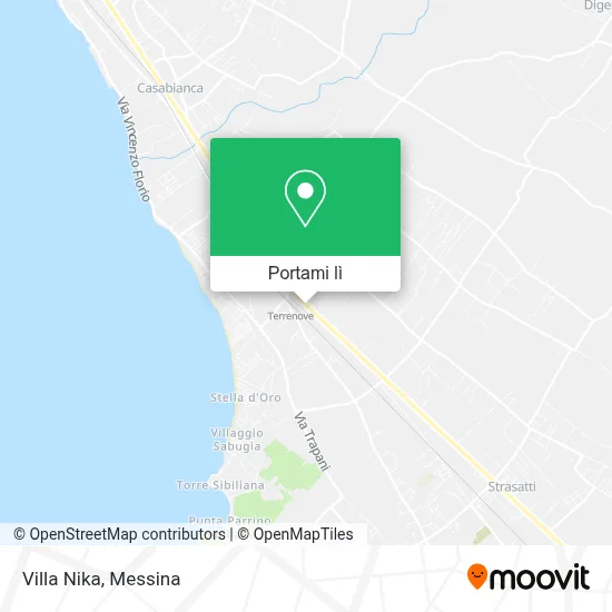 Mappa Villa Nika