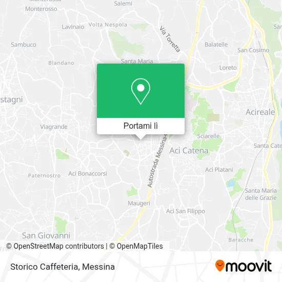 Mappa Storico Caffeteria