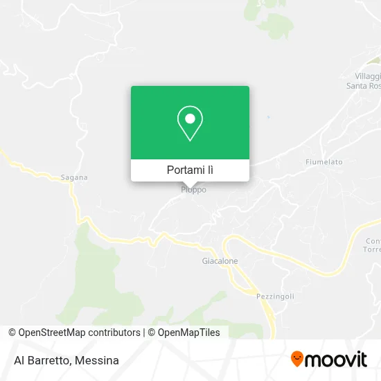 Mappa Al Barretto
