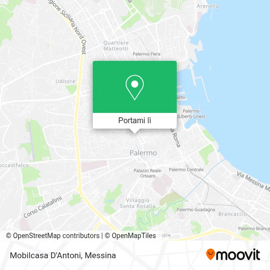 Mappa Mobilcasa D'Antoni