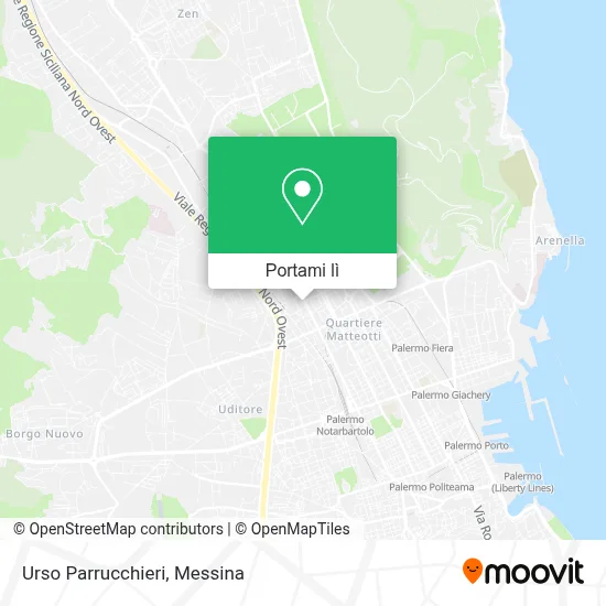 Mappa Urso Parrucchieri