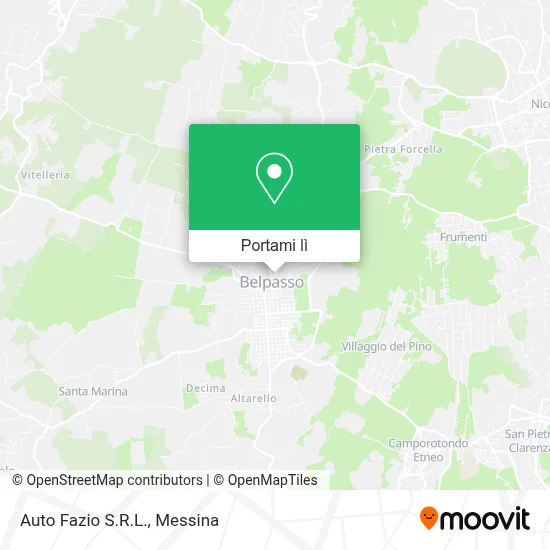 Mappa Auto Fazio S.R.L.