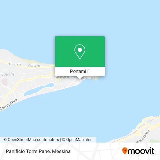 Mappa Panificio Torre Pane