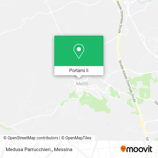 Mappa Medusa Parrucchieri.