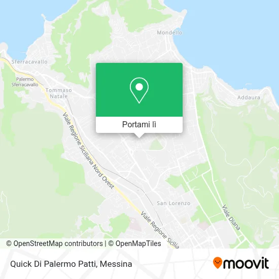 Mappa Quick Di Palermo Patti