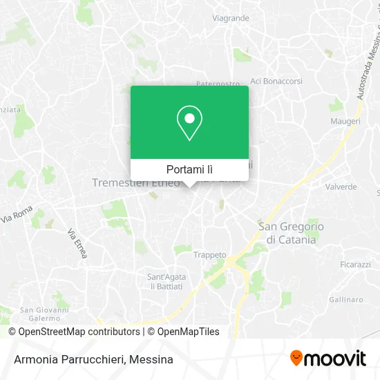 Mappa Armonia Parrucchieri