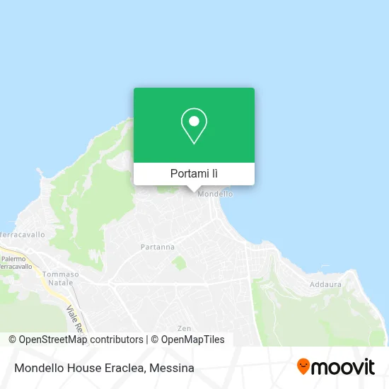 Mappa Mondello House Eraclea