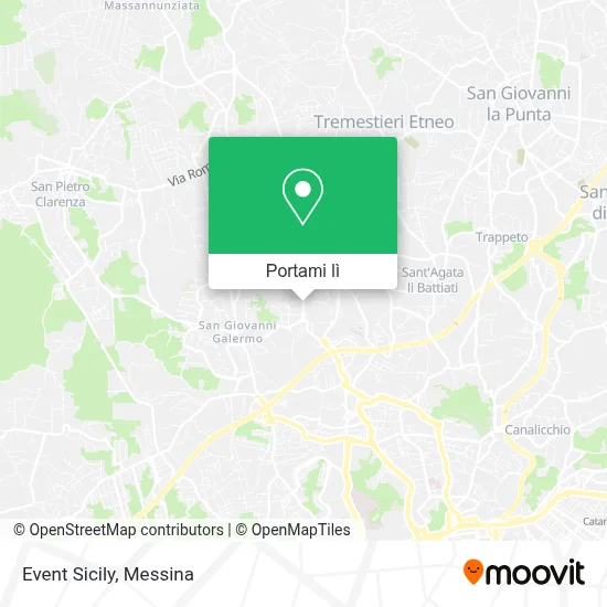 Mappa Event Sicily