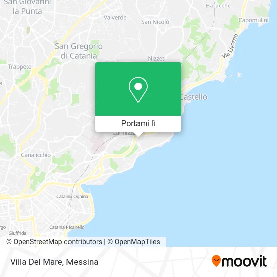 Mappa Villa Del Mare