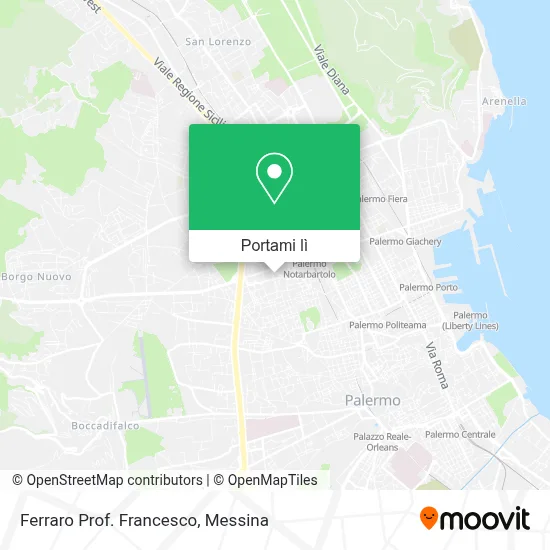 Mappa Ferraro Prof. Francesco