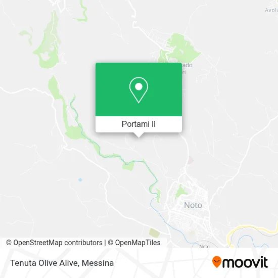 Mappa Tenuta Olive Alive