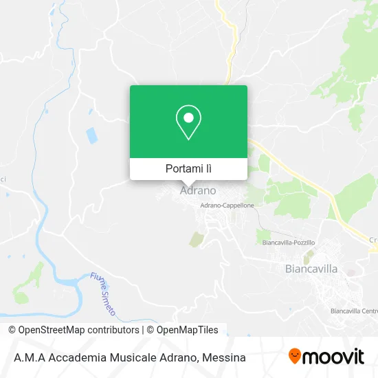 Mappa A.M.A  Accademia Musicale Adrano