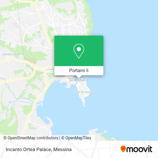 Mappa Incanto Ortea Palace