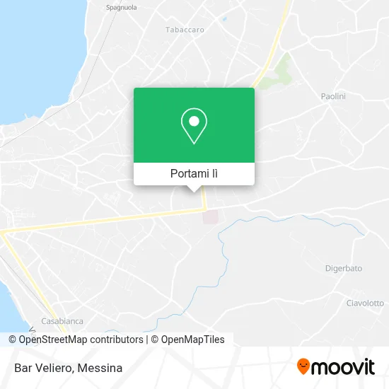 Mappa Bar Veliero