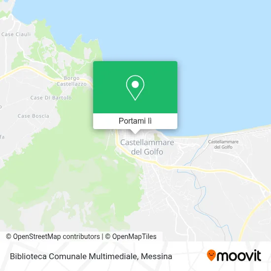 Mappa Biblioteca Comunale Multimediale