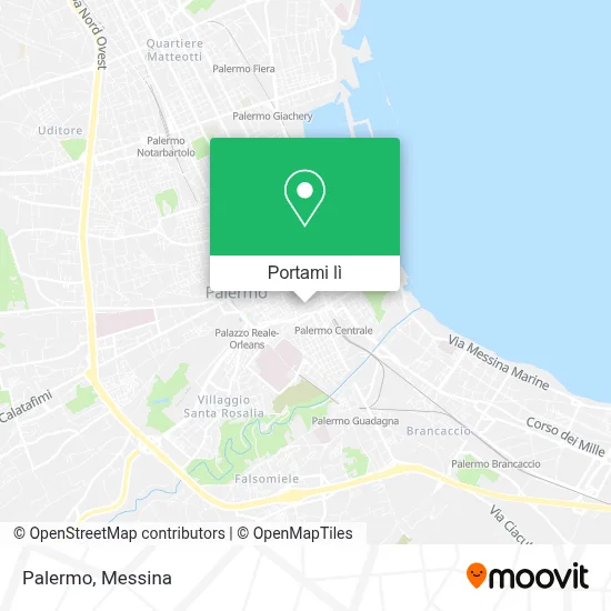 Mappa Palermo