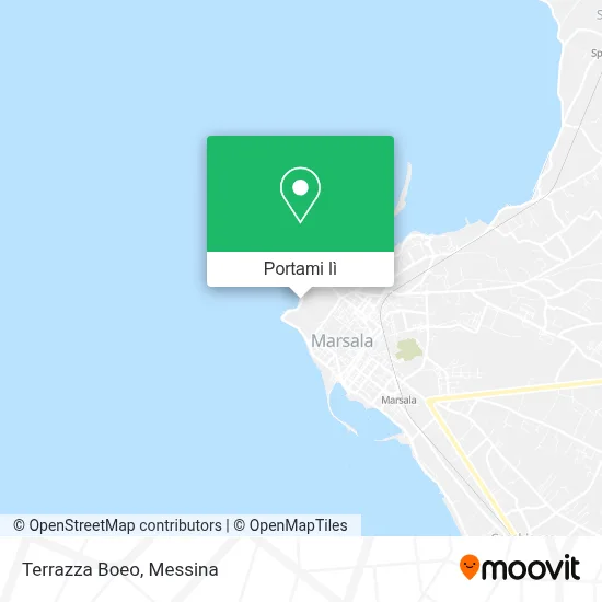 Mappa Terrazza Boeo