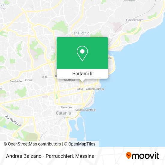 Mappa Andrea Balzano - Parrucchieri