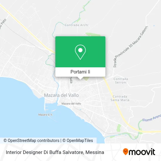 Mappa Interior Designer Di Buffa Salvatore