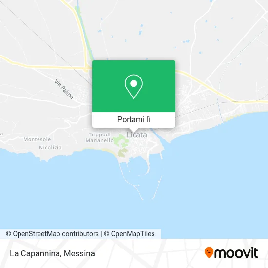 Mappa La Capannina
