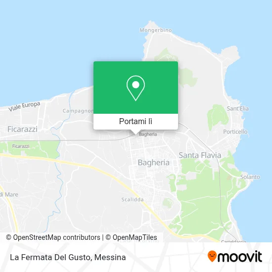 Mappa La Fermata Del Gusto