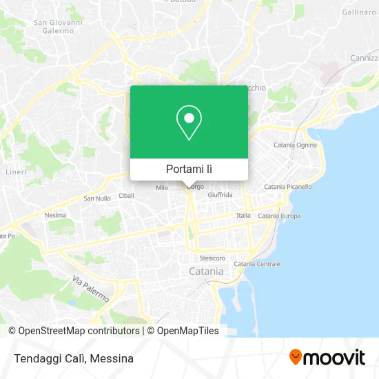 Mappa Tendaggi Calì
