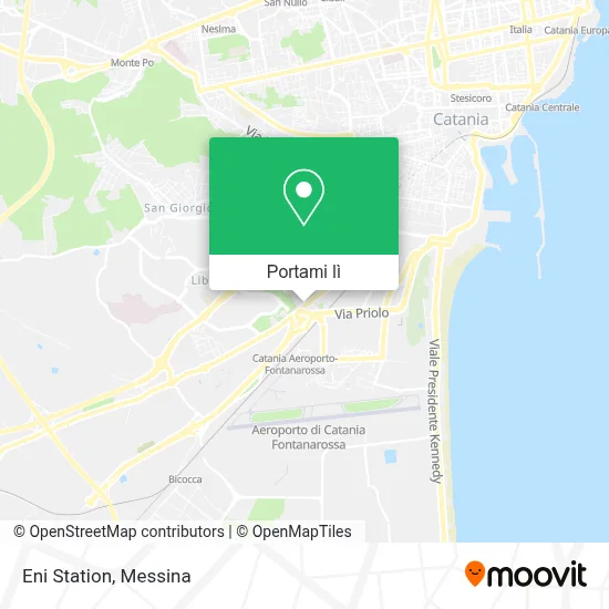 Mappa Eni Station
