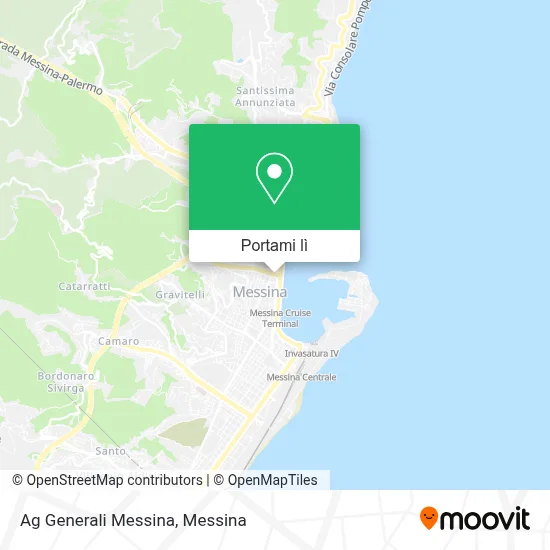 Mappa Ag Generali Messina