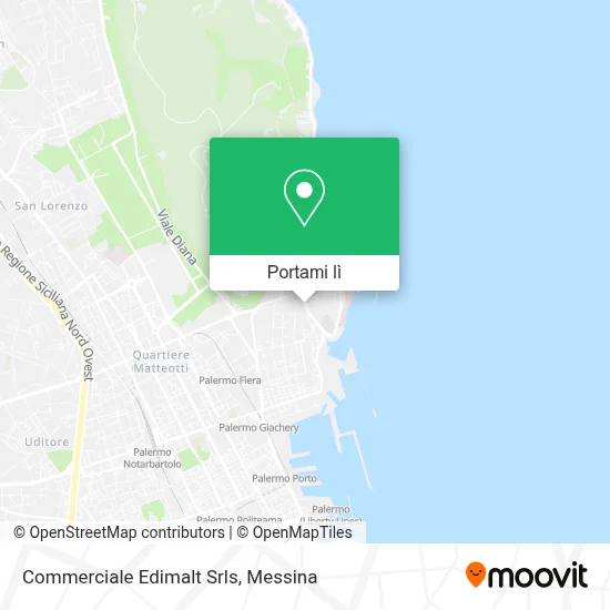 Mappa Commerciale Edimalt Srls