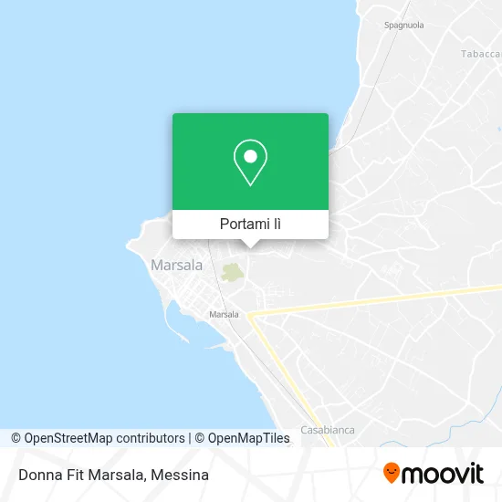 Mappa Donna Fit Marsala