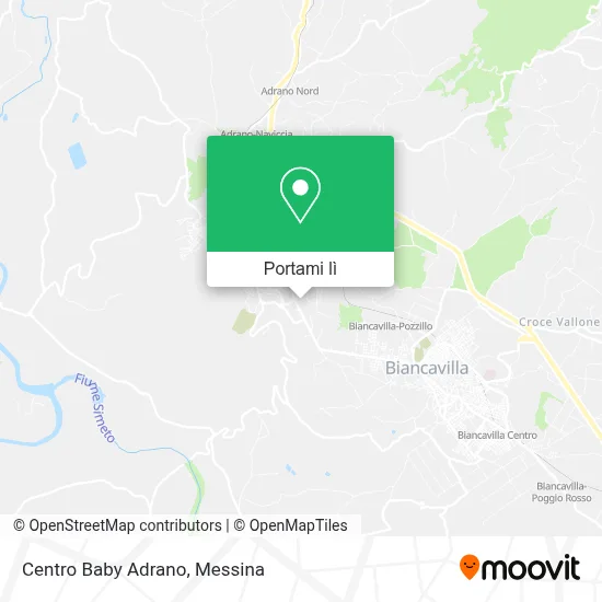 Mappa Centro Baby Adrano
