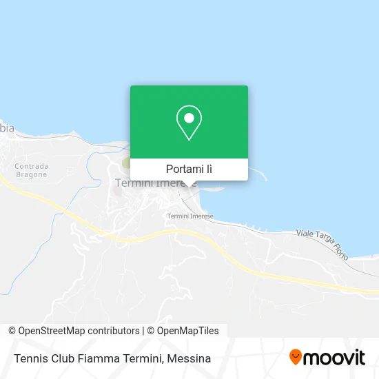 Mappa Tennis Club  Fiamma Termini