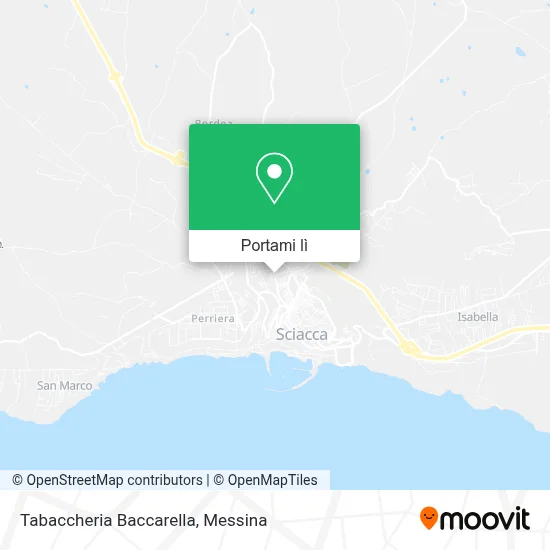 Mappa Tabaccheria Baccarella