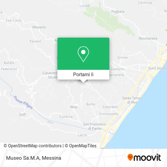 Mappa Museo Sa.M.A