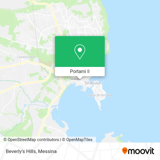 Mappa Beverly's Hills