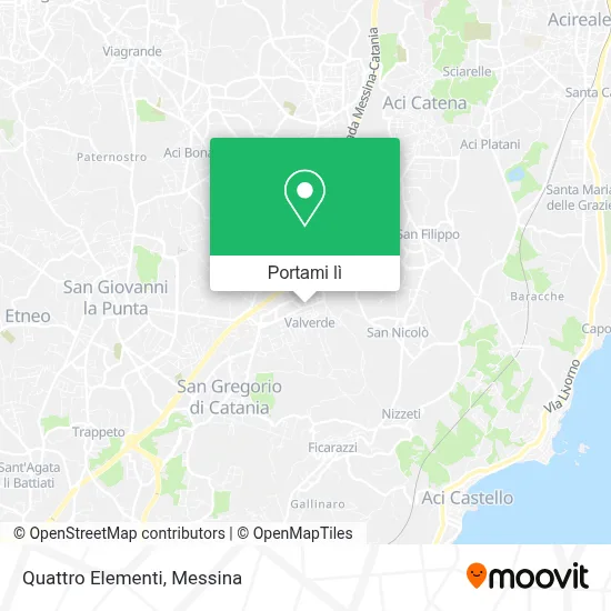 Mappa Quattro Elementi