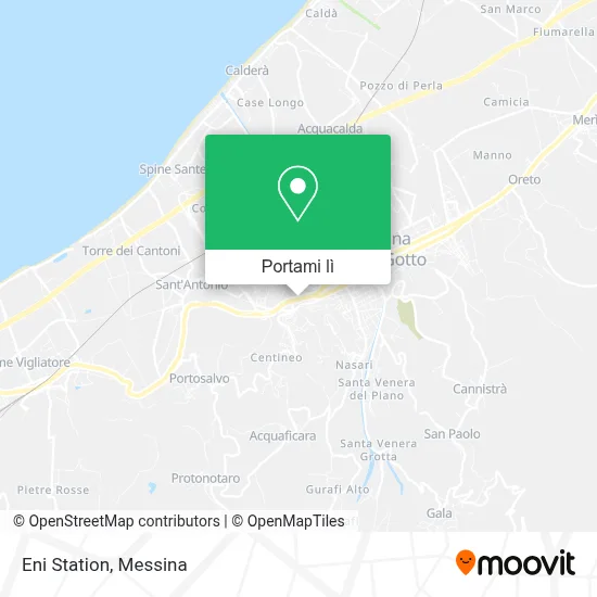 Mappa Eni Station