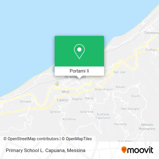 Mappa Primary School L. Capuana