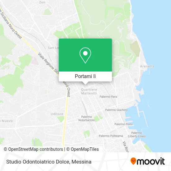 Mappa Studio Odontoiatrico Dolce